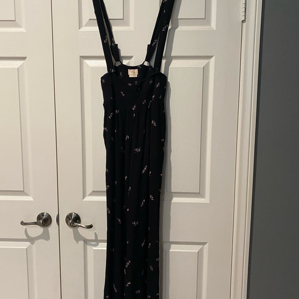 O’neill black floral cotton pants